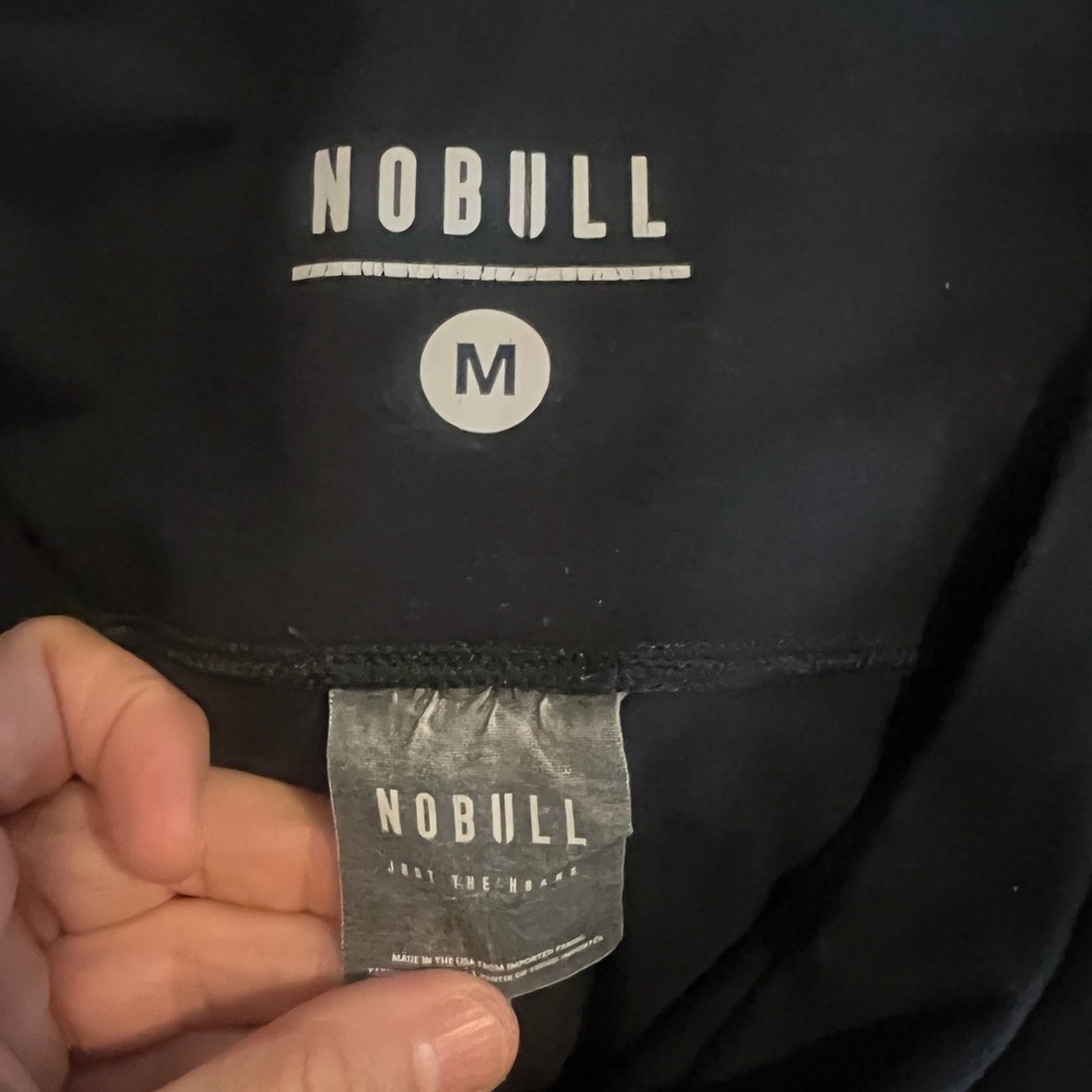 No Bull black cropped leggings
